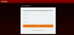 Music Hall account registration form